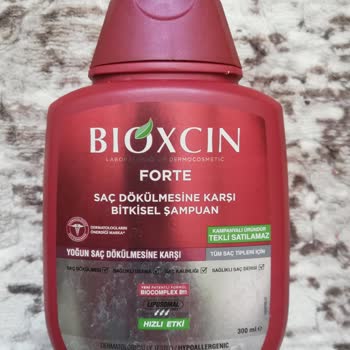 Bioxcin Forte Şampuan Etkili Olmadı