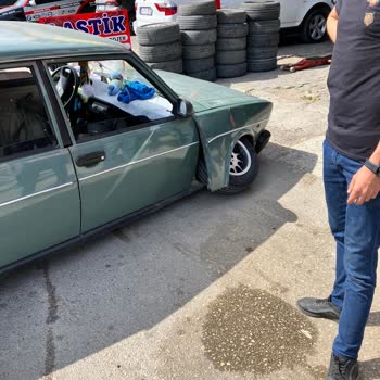 Goodyear Pişmanlık! Teker Fırlaması Sebebiyle Kaza Yapmak!