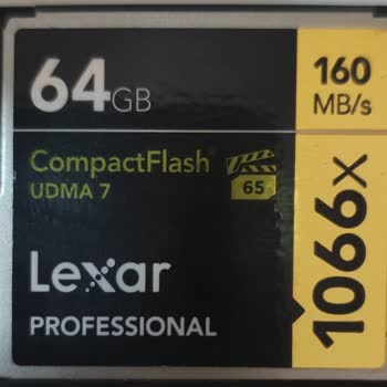 Lexar Cf Kart Hatası