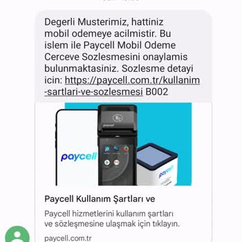 Paycell Aboneliğimi Yenileyip Sözleşmeyi Benim Adıma İmzaladı