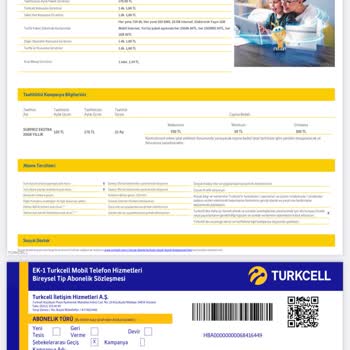 Turkcell Taahhüdüme Rağmen Taahhütsüz Fatura Yolluyor