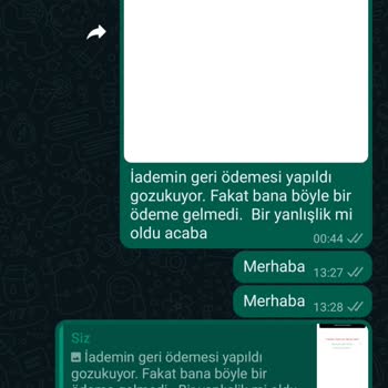 My Love Butik İade Ücretimin Ödenmesini İstiyorum