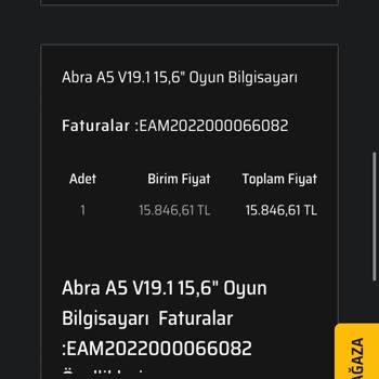 Sıfır Alınan Monster Notebook Kasma Donma Sorunu