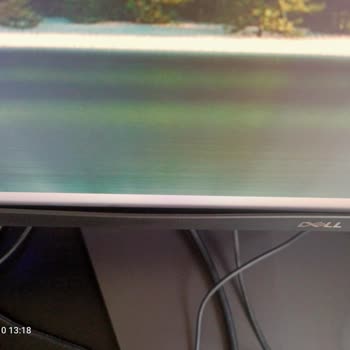 Dell Monitör Panel Ön Alt Plastik Açılma Yaptı.