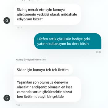 Amazon Finans Birimi Para İadesi İçin 1 Aydır Beni Bekletiyor.