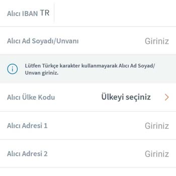 Halkbank Yurt İçi Uluslararası Fon Transfer