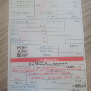 İZSU Sayaç Fatura