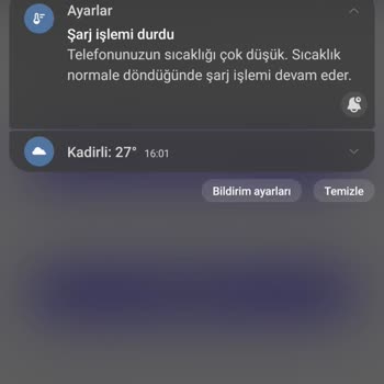 Samsung Şarj İşlemi Durdu