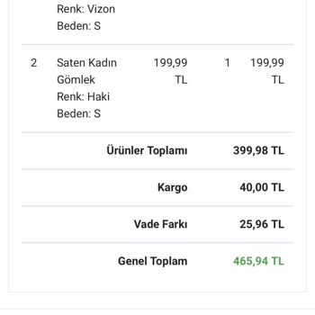 Behice Sağlam Saçma Ürünler Gönderiyor Ve Tüketici Haklarını İhlal Ediyor