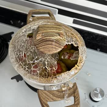 Karaca Züccaciye Cam Tencere Kapağı Bomba Gibi Patladı