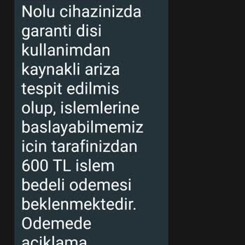Huawei KVK Servis Hizmetinden Para Ücreti Talep Etmesi