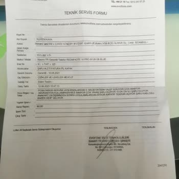 Xiaomi Redmi Note 10 Pro Isınma Ve Şarj Problemi