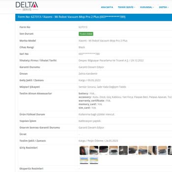 Xiaomi Arızalı Ürün Ve İlgisiz Servis