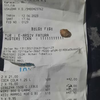 Çerezya Çıtır Leblebi 'den Taş Çıktı