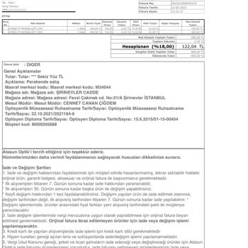 Atasun Optik Gözlük Camının Değişimi Ve Kalitesi Mağduriyeti