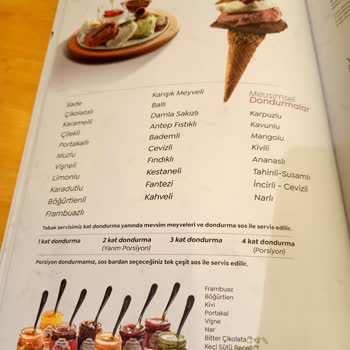 Mado Fiyat Yazmaması Menüde