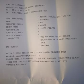 THY Valiz Kaybetmeyi Seviyor. Personelin Umursamazlığı