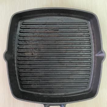 Lava 26X26Cm. Metal Saplı Döküm Izgara Tava