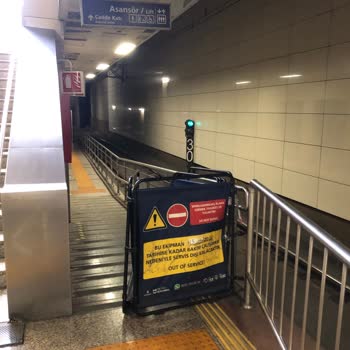 İett - İstanbul Elektrik Tramvay Tünel Tramvaydaki Asansörü Yaptırmıyor