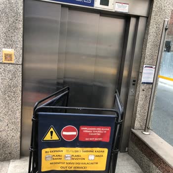 İett - İstanbul Elektrik Tramvay Tünel Tramvaydaki Asansörü Yaptırmıyor