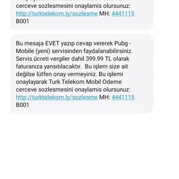 Türk Telekom Ve PUBG Mobile'dan Haksız Ödeme