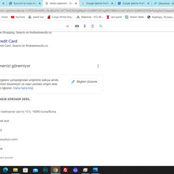 Google Benim İşletmem