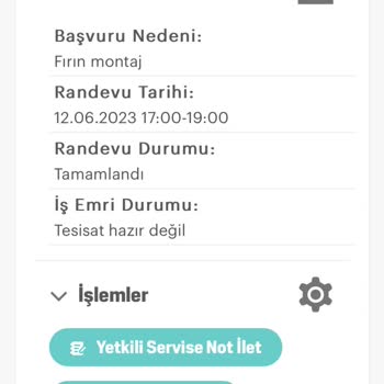 Teknik Servis Arçelik Kurulum Yapmadı