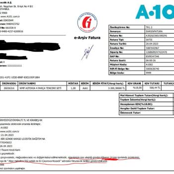 A101 WMF Tencere Seti İadesi