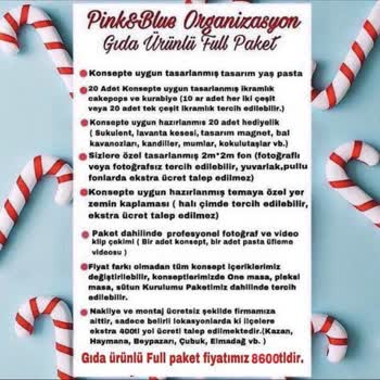 Ankara Pink&Blue Organizasyon Şikayetçiyim