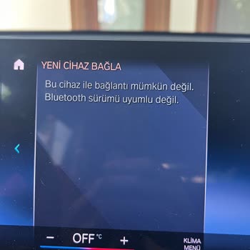 BMW İx1 Araç Arızası