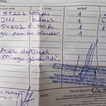 Vestel Buzdolabımın Bayide Bulunmaması Ve Tarafıma Ulaşmaması