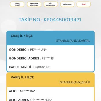 PTT Kargo Kargo Teslim Etmeyen PTT