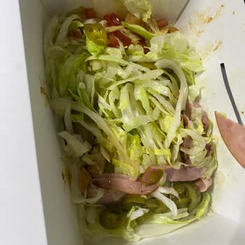 Subway Salata Sipariş Şikayeti