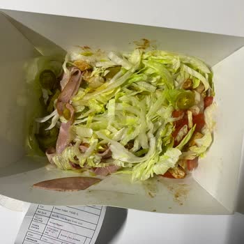 Subway Salata Sipariş Şikayeti