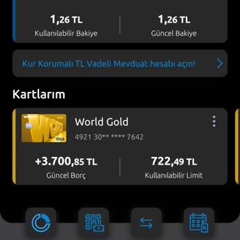 Yapı Kredi Bankası Güncel Borçta + Para Var Ve Ben Kendi Hesabıma Aktaramıyorum