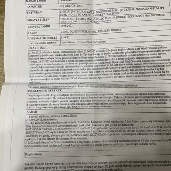 Para İadesi Ve Ebebek İlgisizliği