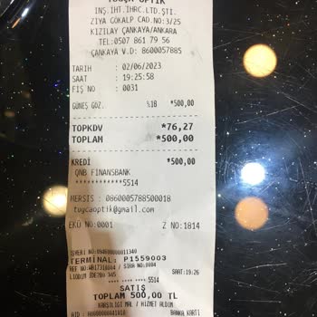 Tuğça Optik (Kızılay) Aldığım Gözlükleri Değiştiremedim Ve Çalışanları Beni Azarladı!