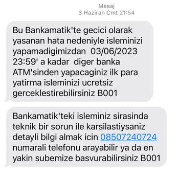 İş Bankası ATM'si Yutulan Para