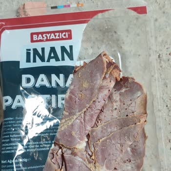 Başyazıcı Aldığım Paketli Pastırma Bozuk Çıktı