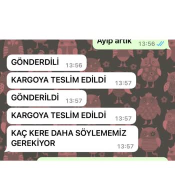 Ufuk Home Sehpamı Teslim Etmiyor