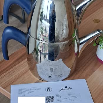 Yüksek Fiyatlı Jumbo 6500 Çaydanlık 1 Yıl Kullanmadan Paslandı