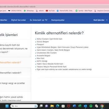 Turkcell Hat Devir İşlemi Yanlış-eksik Bilgi Verilmesi