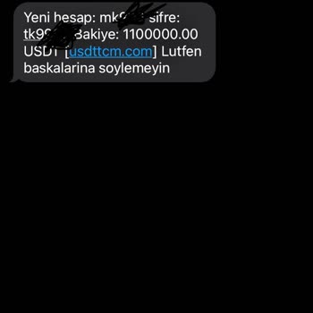 Usdtctrc.com Bilmediğim Numara Ve Hesap