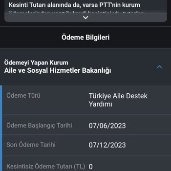 Aile ve Sosyal Hizmetler Bakanlığı Yardim Destek Programı