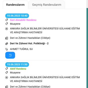 MHRS (Merkezi Hekim Randevu Sistemi) Bize Sorulmadan Haber Verilmeden Randevumuz İptal Edildi