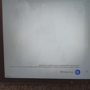 Samsung Galaxy TAB A8 Kuruluş Cihazı Sorunu