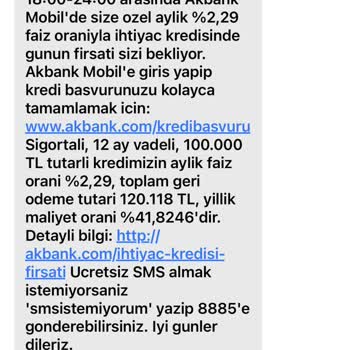 Akbank İndirim Kredimi Vermediler
