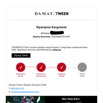 Damat Tween 4 Aydır Gelmeyen Ürün