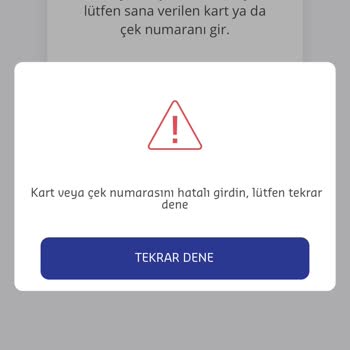 Sodexo Mobil Uygulama Kartımı Kabul Etmiyor