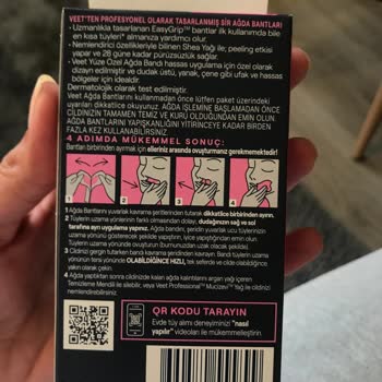 Veet Koruyucusuz Kutu Ve Eksik Ürün.